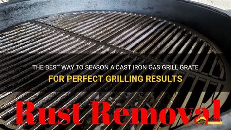 can you season cast iron on a gas grill